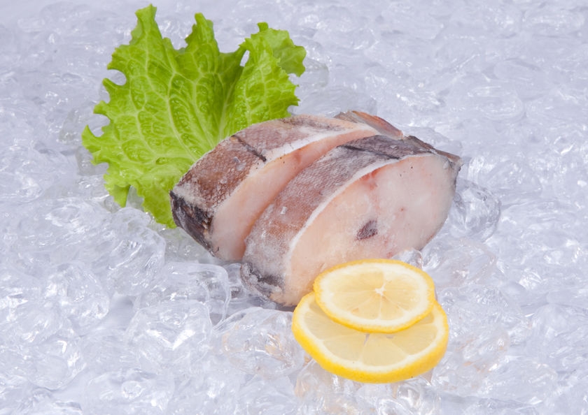картинка Стейки зубатки синей Интернет магазина MyFishMarket.ru - доставка свежемороженой рыбы , морепродуктов , красной и черной икры в офис или на дом.